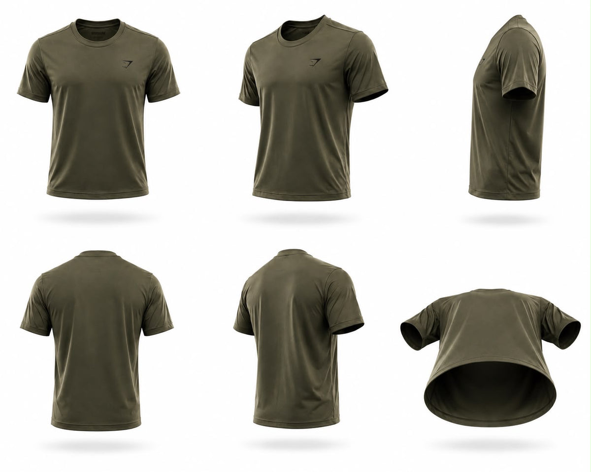 Playera GymShark Verde
