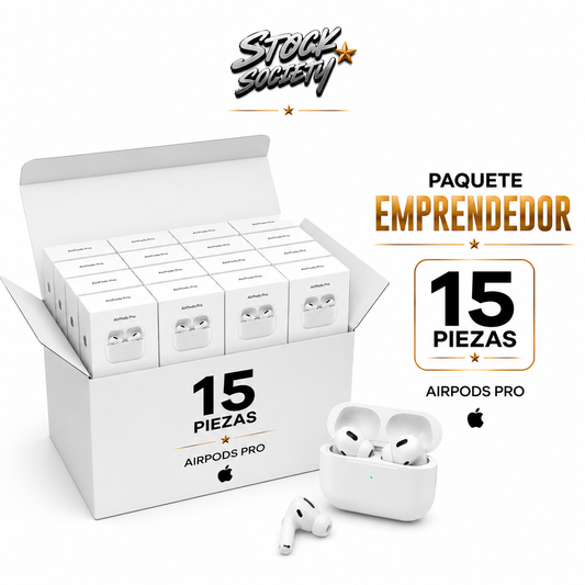AirPods Pro Paquete Mayoreo 15 piezas