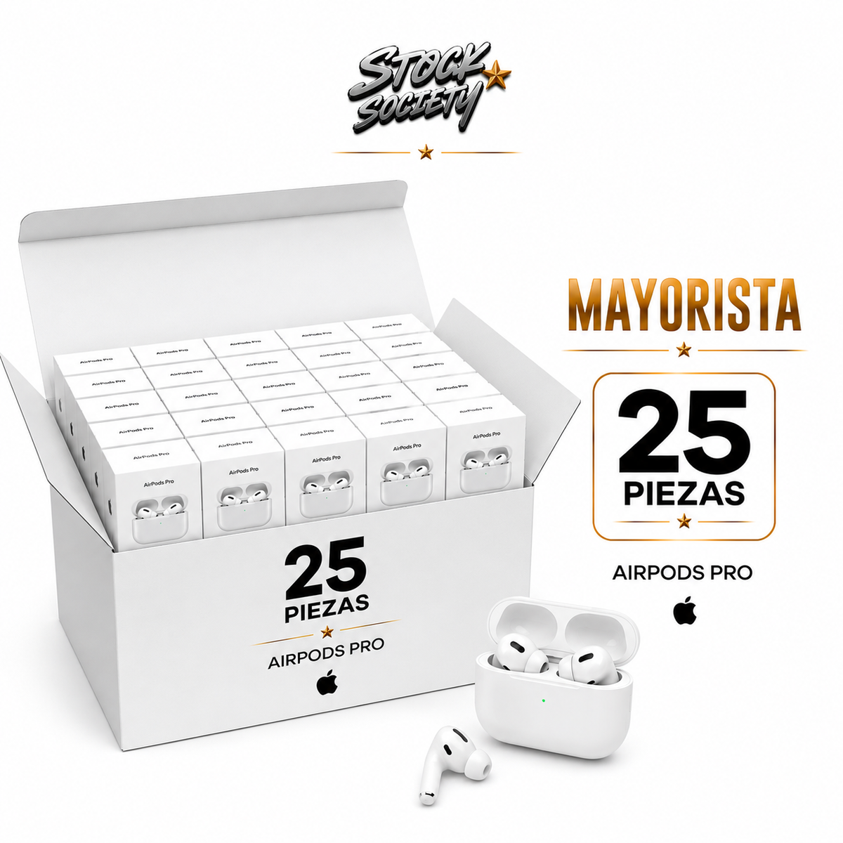 AirPods Pro Paquete Mayorista 25 piezas